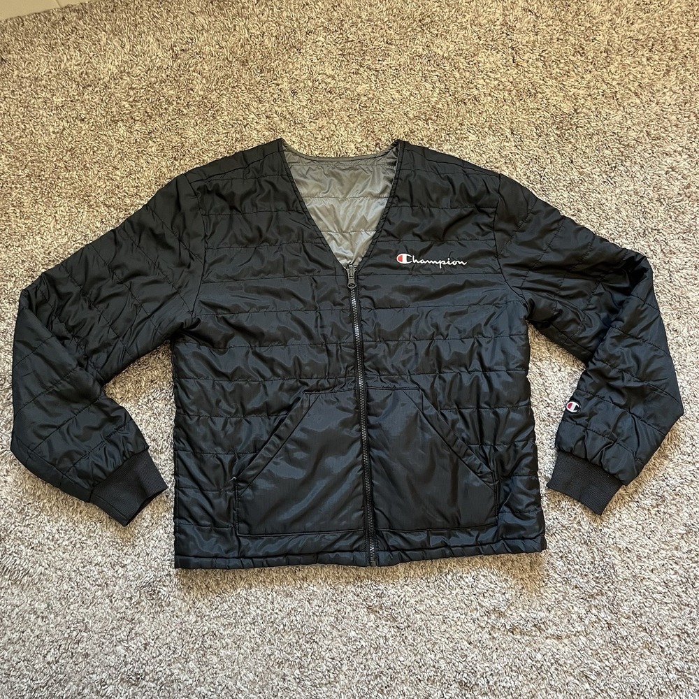 Champion Reversible Quilted Puffer Jacket Women's Small